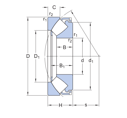 29412E Thrust Roller bearing