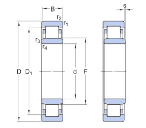 NU2210ECM bearing