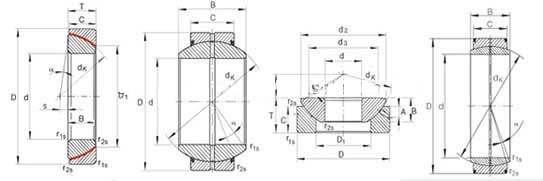 GE50ES-2RS knuckle bearing