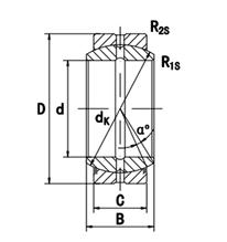 GE35ES-2RS knuckle bearing