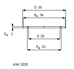 AXK2035 Thrust Needle Roller Bearings.png